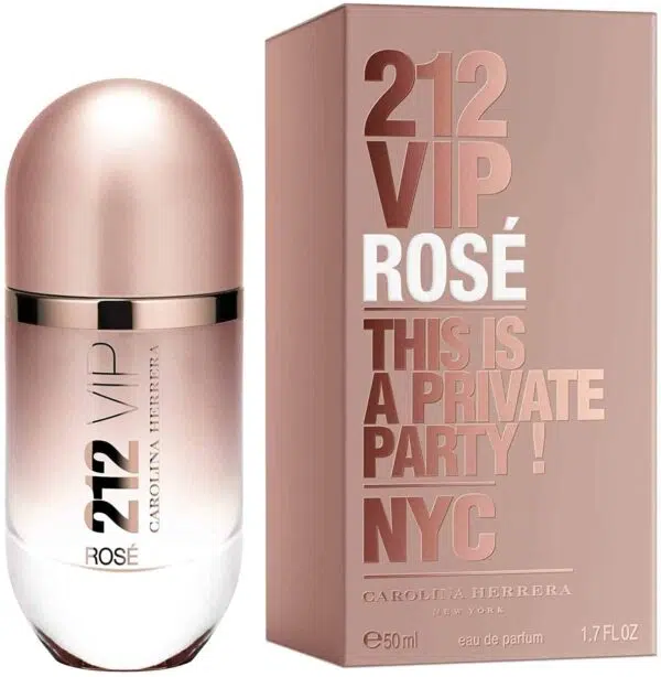 CAROLINA HERRERA VIP 212 ROSE 50 ML